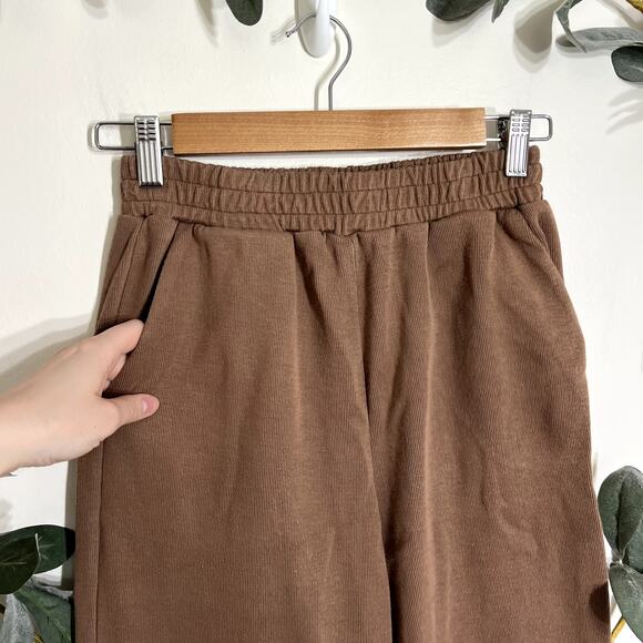 Brown Jogger Sweatpants - Picture 2 of 6